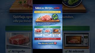 Gabimi ne shkrirjen e mishit#ShkrirjaEMishit#SiguriaUshqimore#GabimeNeKuzhine#Shendet#Keshilla