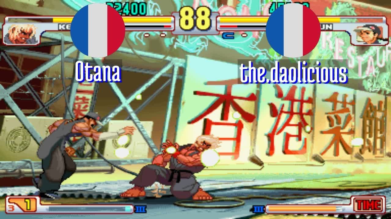 FT3 @sfiii3nr1: Otana (FR) vs the.daolicious (FR) [SF III 3rd Strike sfiii sf3 Fightcade] Dec 29