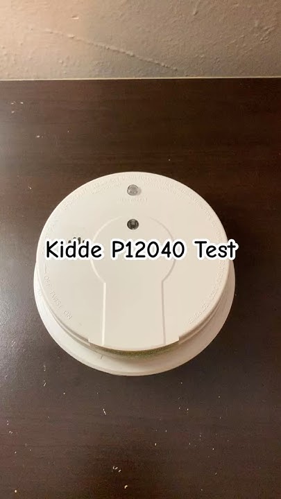 Kidde P12040 Test - YouTube