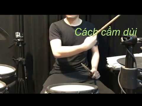 Video Học trống căn bản -Drum lesson - Bài 1 và 2 - Singer... - youtube