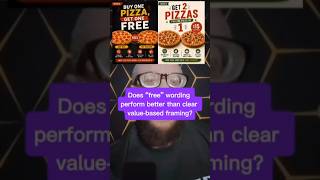 Does “free” perform better than clear value-based framing?