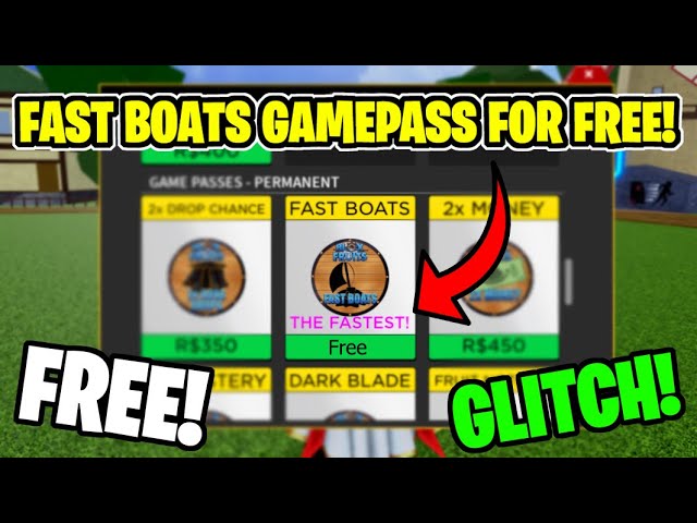 Selling Fast Boats (Blox Fruit), Video Gaming, Gaming Accessories