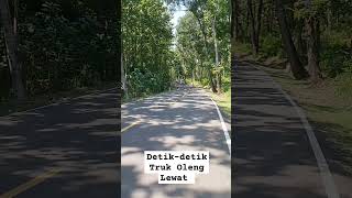 9 detik truk kencang lewat #feedshorts