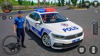 Volkswagen Passat Türk Polis Arabası Sürüş Oyunu - Truck Simulator : Ultimate - Android Gameplay