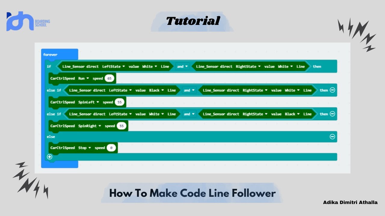 Tutorial - Line Follower - YouTube