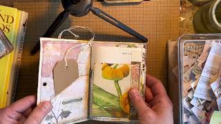 Botanical Junk journal flip through