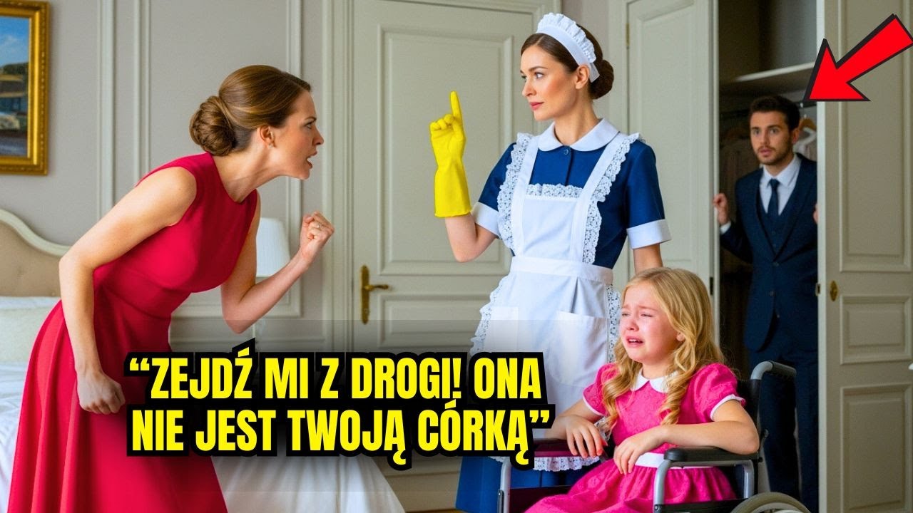 MILIONER UKRYŁ SIĘ, ABY ZOBACZYĆ, JAK MACOCHA TRAKTUJE JEGO SPARALIŻOWANĄ CÓRKĘ... ALE SŁUŻĄCA...