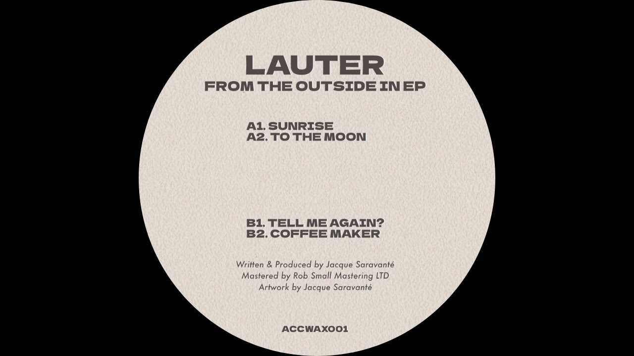 Lauter - Tell Me Again [ACCWAX001]