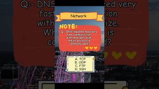 Why Does DNS Usually Use UDP Instead of TCP? | Networking #networking #network #dns