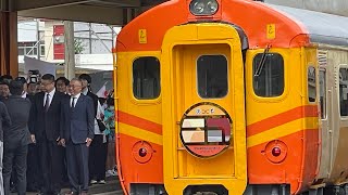 8743次專車 EMU100初代自強號 田中進站