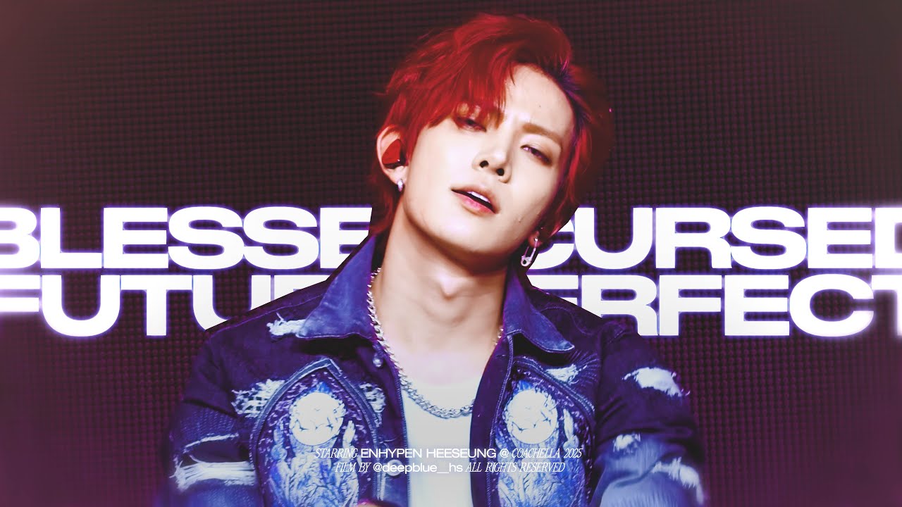 250419 Enhypen Heeseung Blessed Cursed + Future Perfect @ COACHELLA 직캠 (엔하이픈 희승 Fancam)