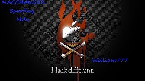 Linux Kali MacChanger