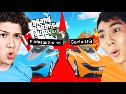 E-MASTERSENSEI vs 2 ASESINOS en GTA 5! (SpeedRun) 