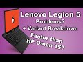 The Lenovo Legion 5 isn't perfect - Problems, Updates, and More