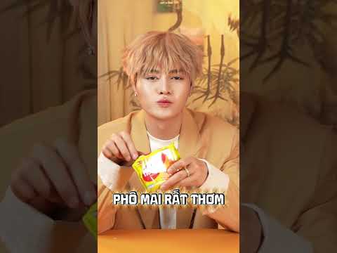 Thử thách ăn đồ màu vàng💛 #cuongjin