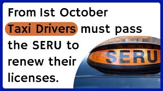 TfL Taxi Driver (Black Cab) SERU Assessment - Full Guide 2025.