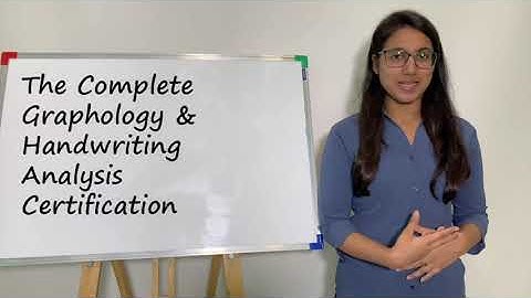 The Complete Graphology & Handwriting Analysis Certification | Course Preview- Aditi Goyal