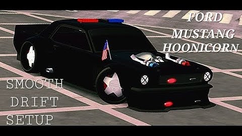 FORD MUSTANG HOONICORN SMOOTH DRIFT SETUP - CAR PARKING MULTIPLAYER