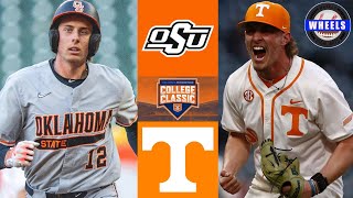 Oklahoma State v #3 Tennessee | Astros Foundation College Classic | 2025 College Baseball Highlights