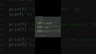 #14 | C language lecture | Programming Exercise15 #shorts #coding
