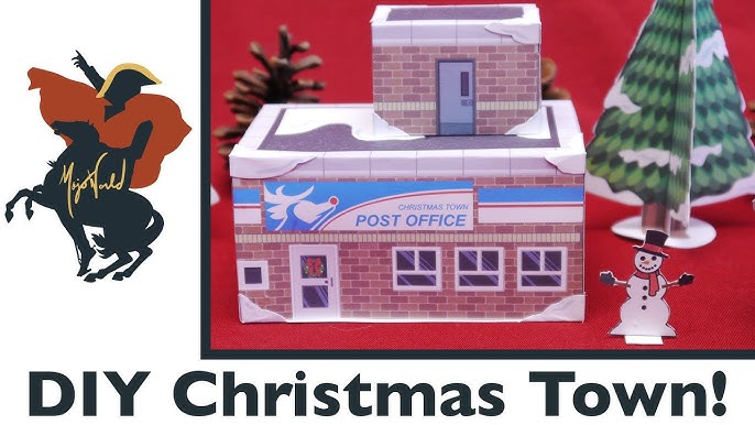 diy-free-printable-christmas-town-post-office-youtube for Free Printable Post Office Signs DIY Free Printable Christmas Town Post Office - YouTube for Free Printable Post Office Signs