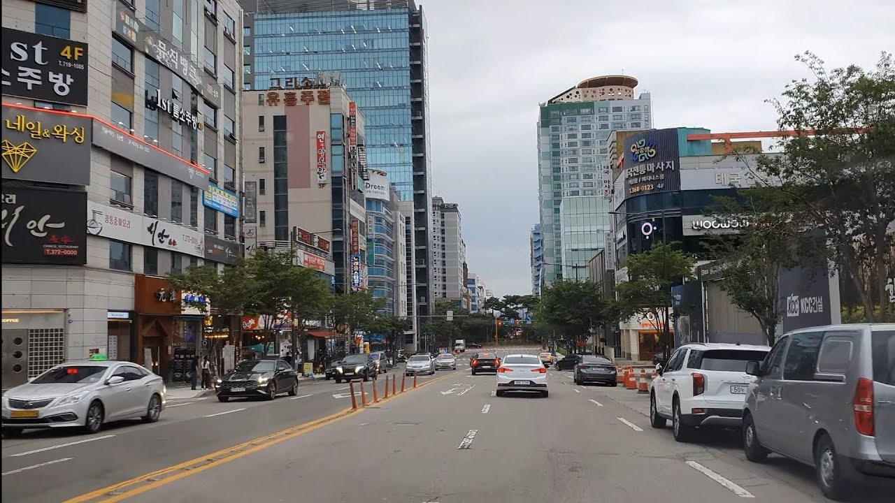 [4K][ASMR] #43. Beautiful Korea. 광주광역시 드라이브😙