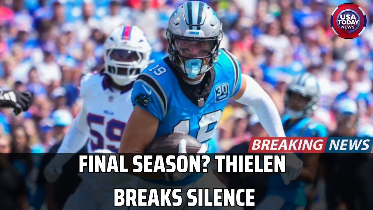 Adam Thielen Hints at Retirement After 2025 Season | Panthers WR Reflects on Future । USA TODAY NEWS