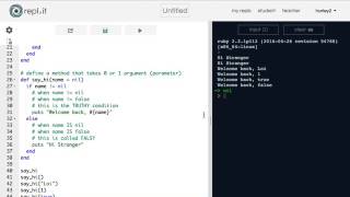 Famous CS101 Ruby - Session 4 Part 1 - Review Boolean and Array Profile