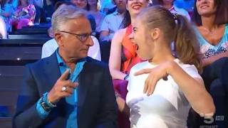 Paolo Bonolis, the touching moment with his daughter Silvia on Tu sí que vales❤️