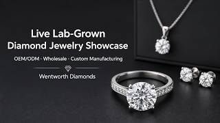 Live Lab-Grown Diamond Jewelry Showcase | OEM/ODM Wholesale Manufacturer