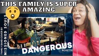 first time reaction to –Dangerous by Roxette | Missioned Souls a family band cover