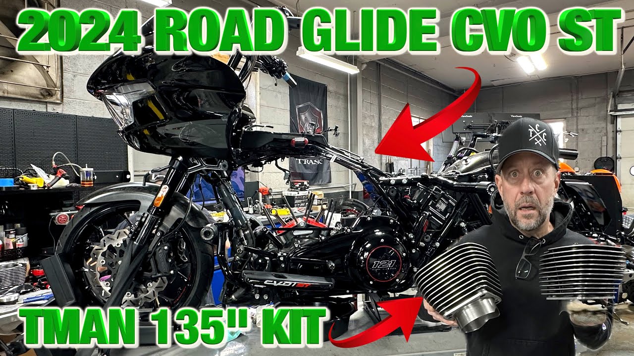 2024 Road Glide CVO ST Big Bore TMAN 135' Kit Build