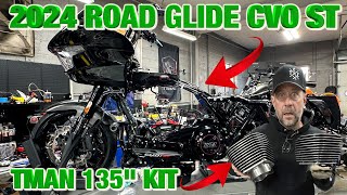 2024 Road Glide CVO ST Big Bore TMAN 135' Kit Build