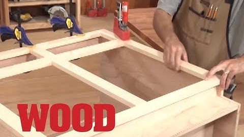 How To Make Simple Face Frame Cabinets - WOOD magazine