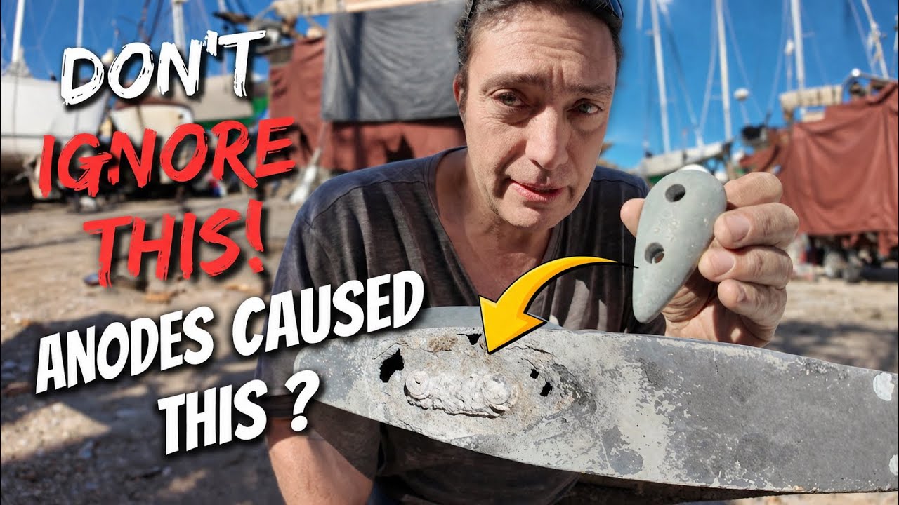 ⁣Don't Ignore This!  Aluminum Rudder Corrosion Repair