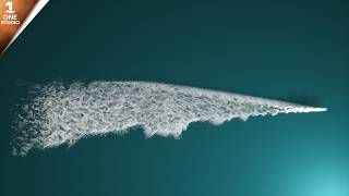 Ocean Foam Trail Vdb Effects Pack Loop