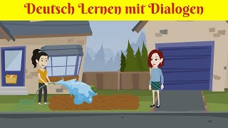 Deutsch lernen mit Dialogen (Pflanzen und Gartenarbeit) Gespräch auf Deutsch - LEARN GERMAN