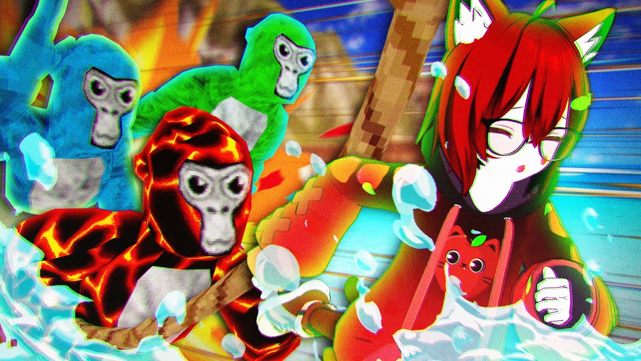 🙊 Descobrimos o HACK de ANDAR nas ÁGUAS no GORILLA TAG VR 💦