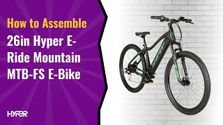 Hyper 26in E-MTB Assembly Video (French)