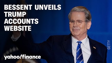 LIVE: Bessent unveils official Trump Accounts website