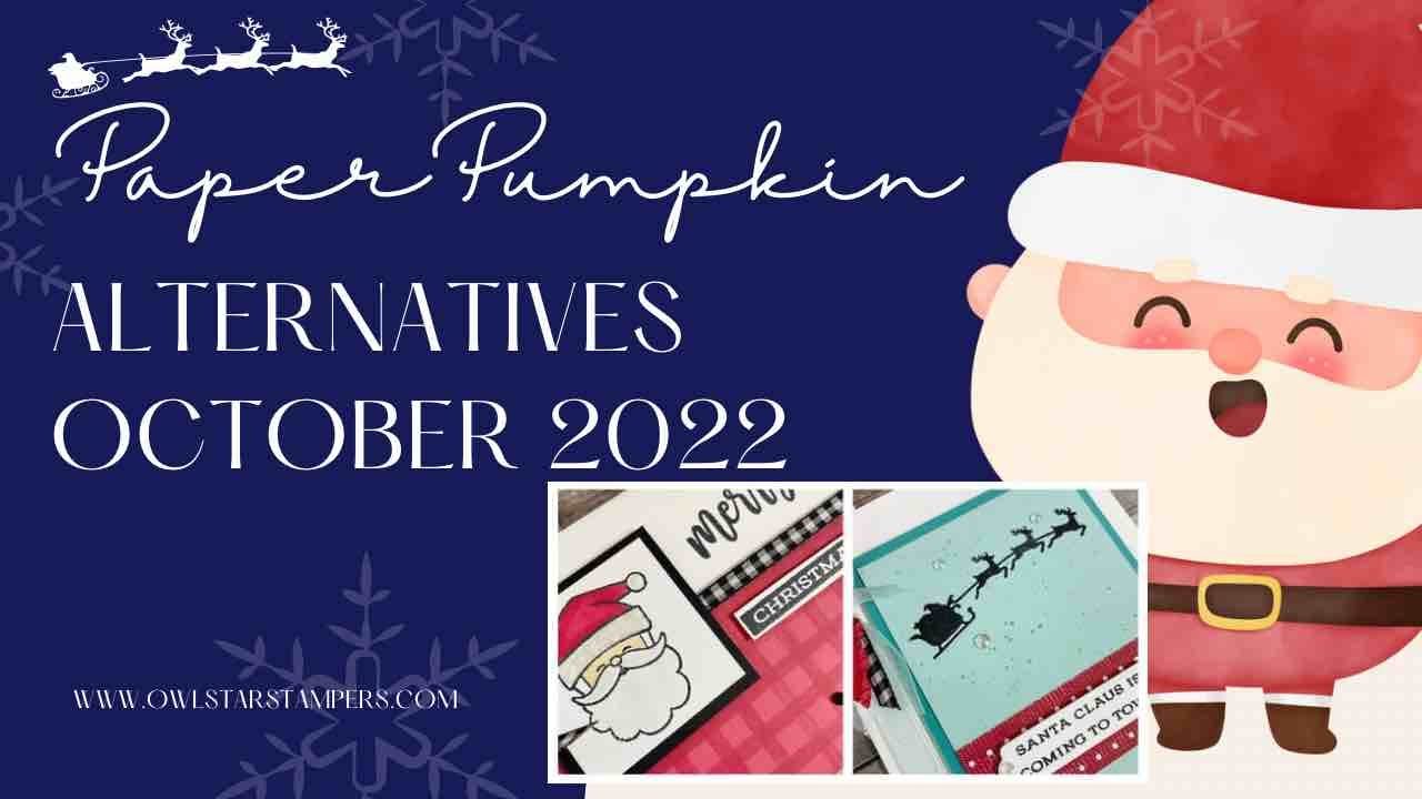 Ho Ho Ho Paper Pumpkin Alternative Ideas | October 2022 - YouTube