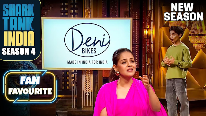 16 साल के इस बच्चे ने शुरू किया cycle brand 'Deni Bikes'! | Shark Tank India S4 | Fan Favourite