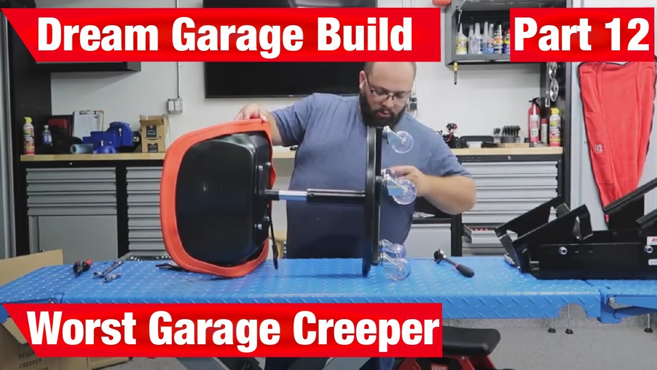 Unboxing the WORST GRIOTS GARAGE CREEPER EVER!! MY $40,000 DREAM GARAGE Pt. 12.
