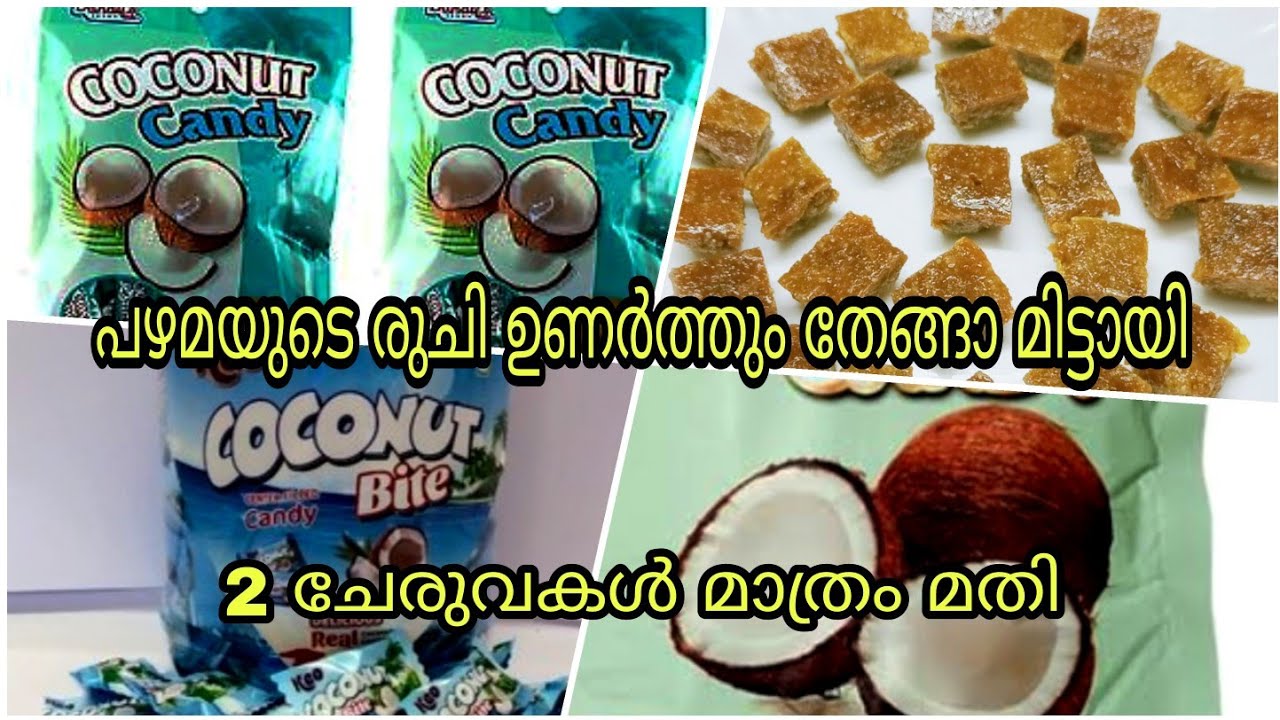 Coconut candy | Thenga Mittai | Coconut Bites | Coconaca Candy ...