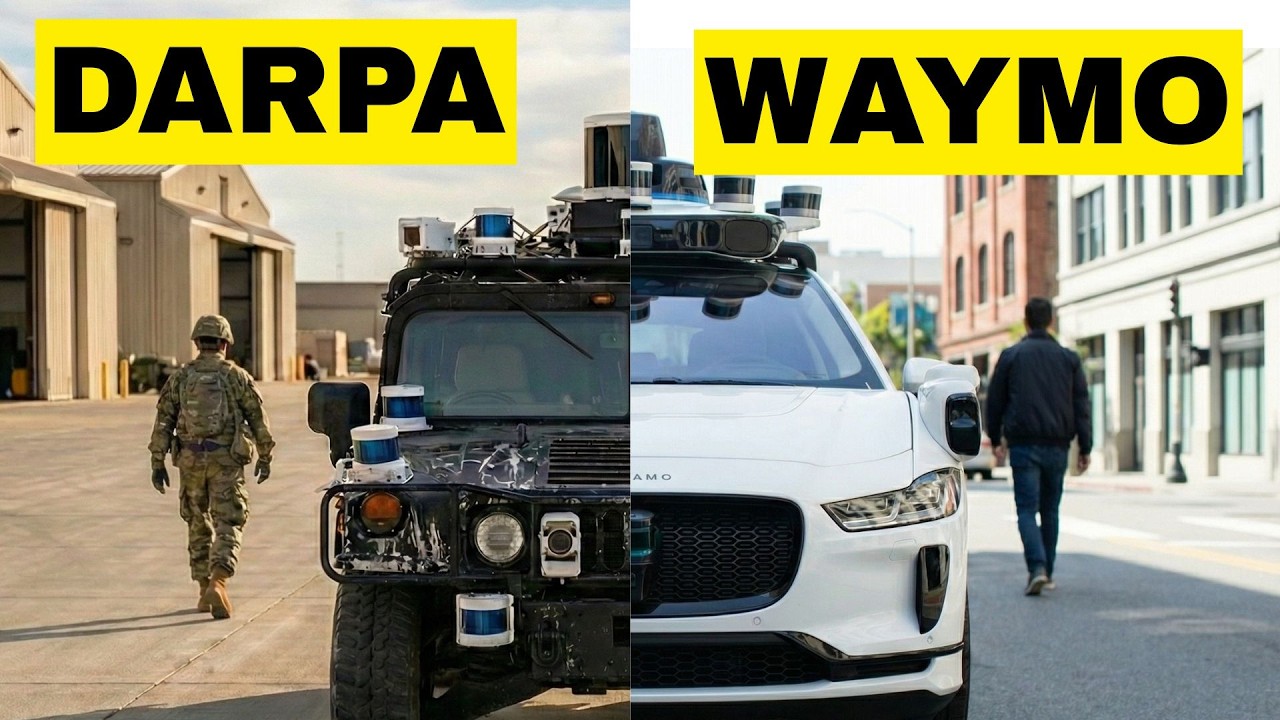 From DARPA Military Tech to Waymo Self Driving