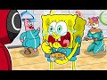 SQUID GAME 오징어 게임 Animation | Spongebob vs Squid Game Doll | Slime Story