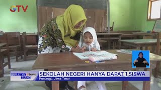 Sekolah di Ponorogo dan Solo ini Hanya Miliki 1 Siswa #BuletiniNewsSiang 15/07