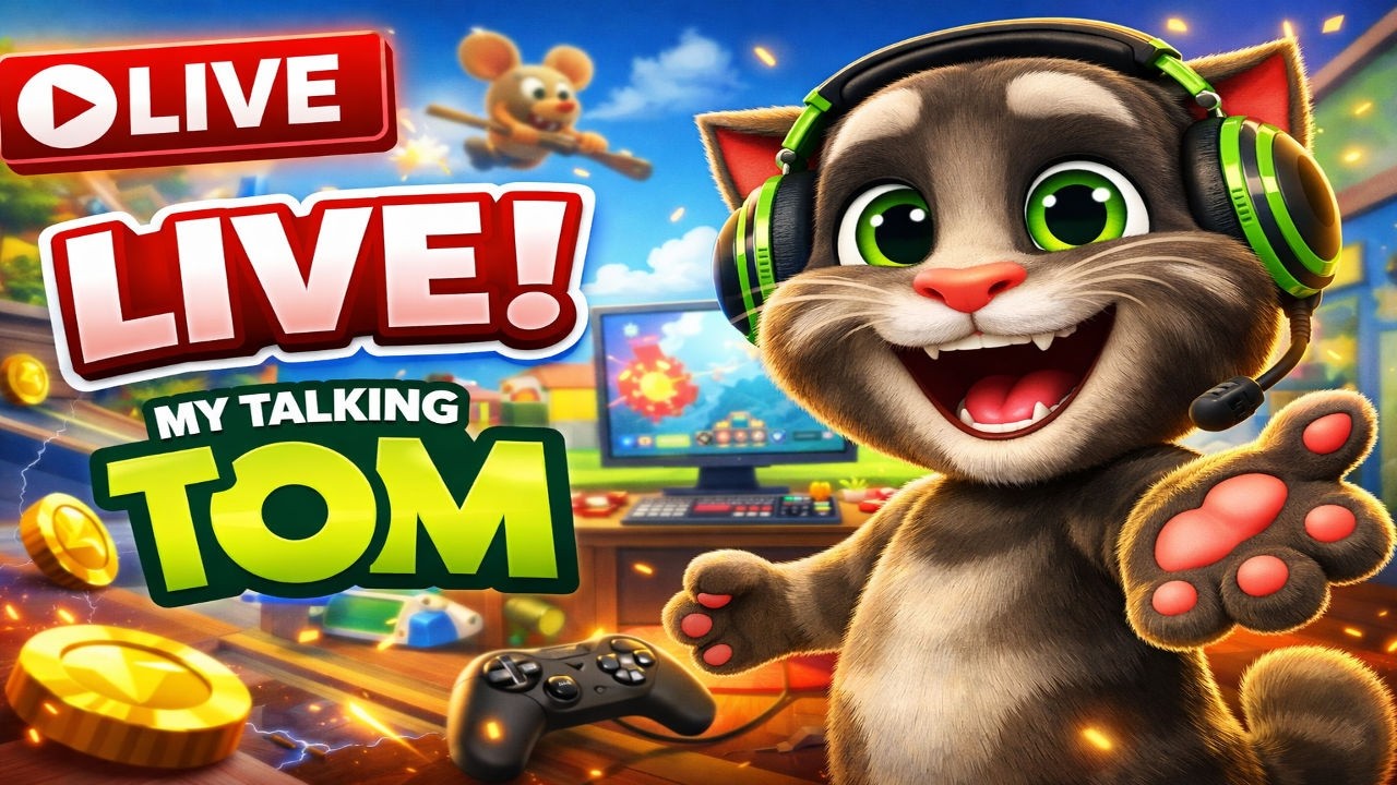 My talking tom live | my talking tom with friends