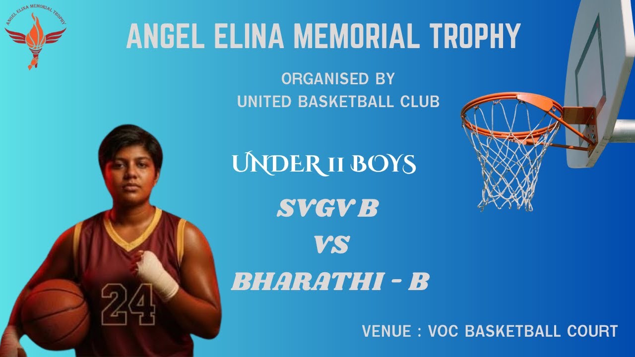 SVGV B VS BHARATHI - B l UNDER 11 BOYS l ANGEL ELINA MEMORIAL TROPHY  l 2025