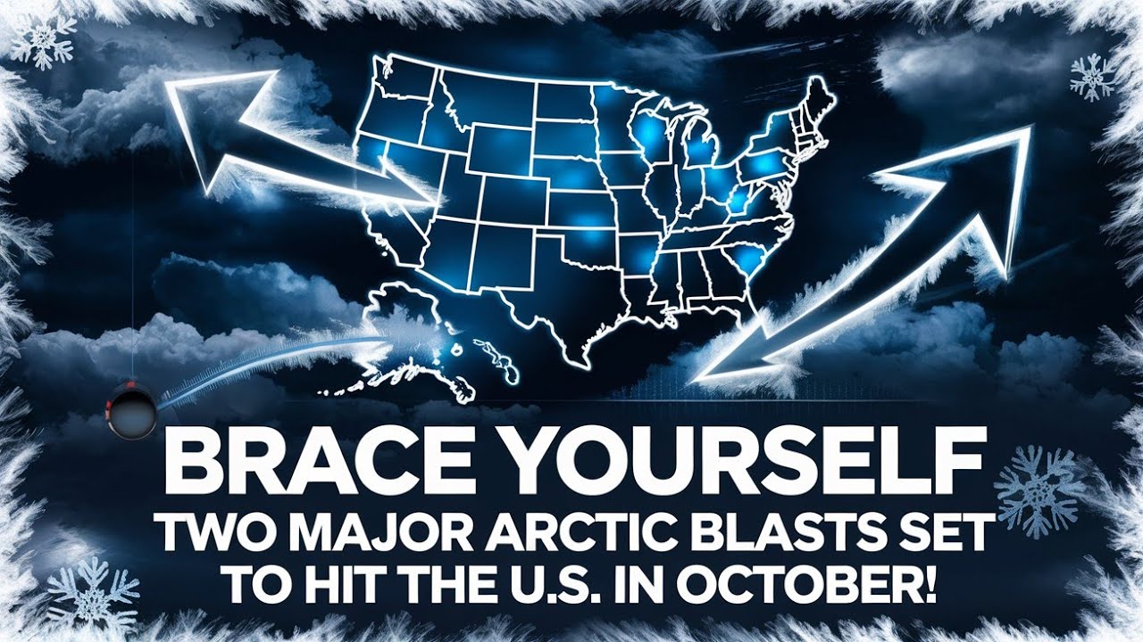 Brace Yourself: Two Major Arctic Blasts Set to Hit the U.S. in October ...